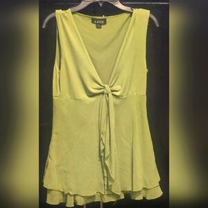 A.Byer tank top, green, medium